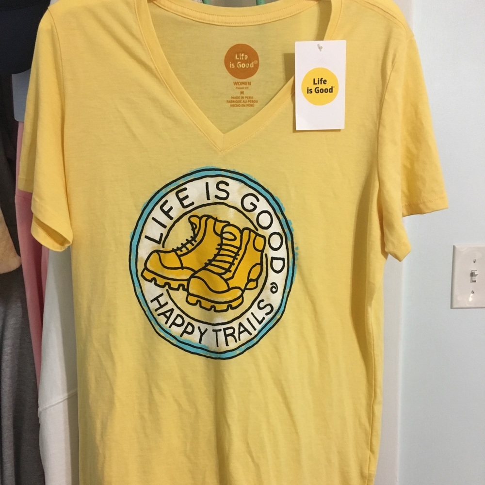 Life Is Good Women’s T-Shirt NWT Size M